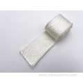 High temperature resistance white silica braided sleeve